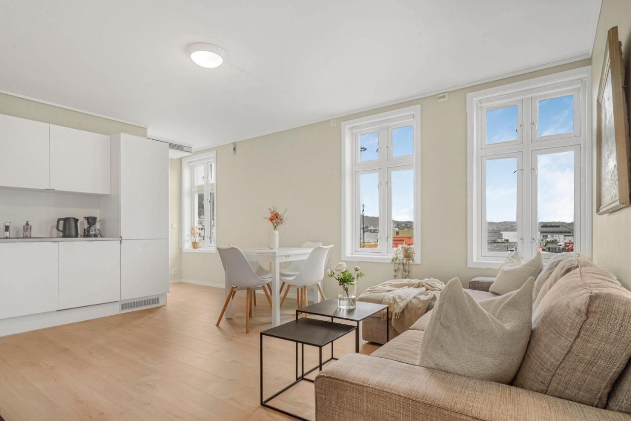 Contemporary City-Apartement With Views Of The Dock! Bergen Exterior photo
