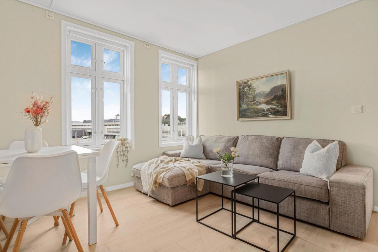 Contemporary City-Apartement With Views Of The Dock! Bergen Exterior photo